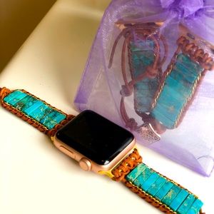 Apple Watch band (turquoise)